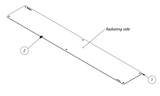 Advantenna-p16 ™ RFID UHF fan beam antenna