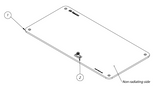 Advantenna-p12  ™ RFID UHF fan beam antenna