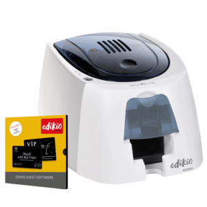 Evolis Edikio Access - Guest Solution, single sided, 12 dots/mm (300 dpi), USB, kit (USB)