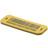 SLIMFLEX TAG UHF M730 YELLOW SLOT 1D BARCODE - EOL