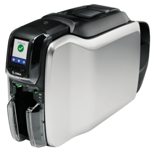 Zebra ZC300, single sided, 12 dots/mm (300 dpi), USB, Ethernet, MSR, display